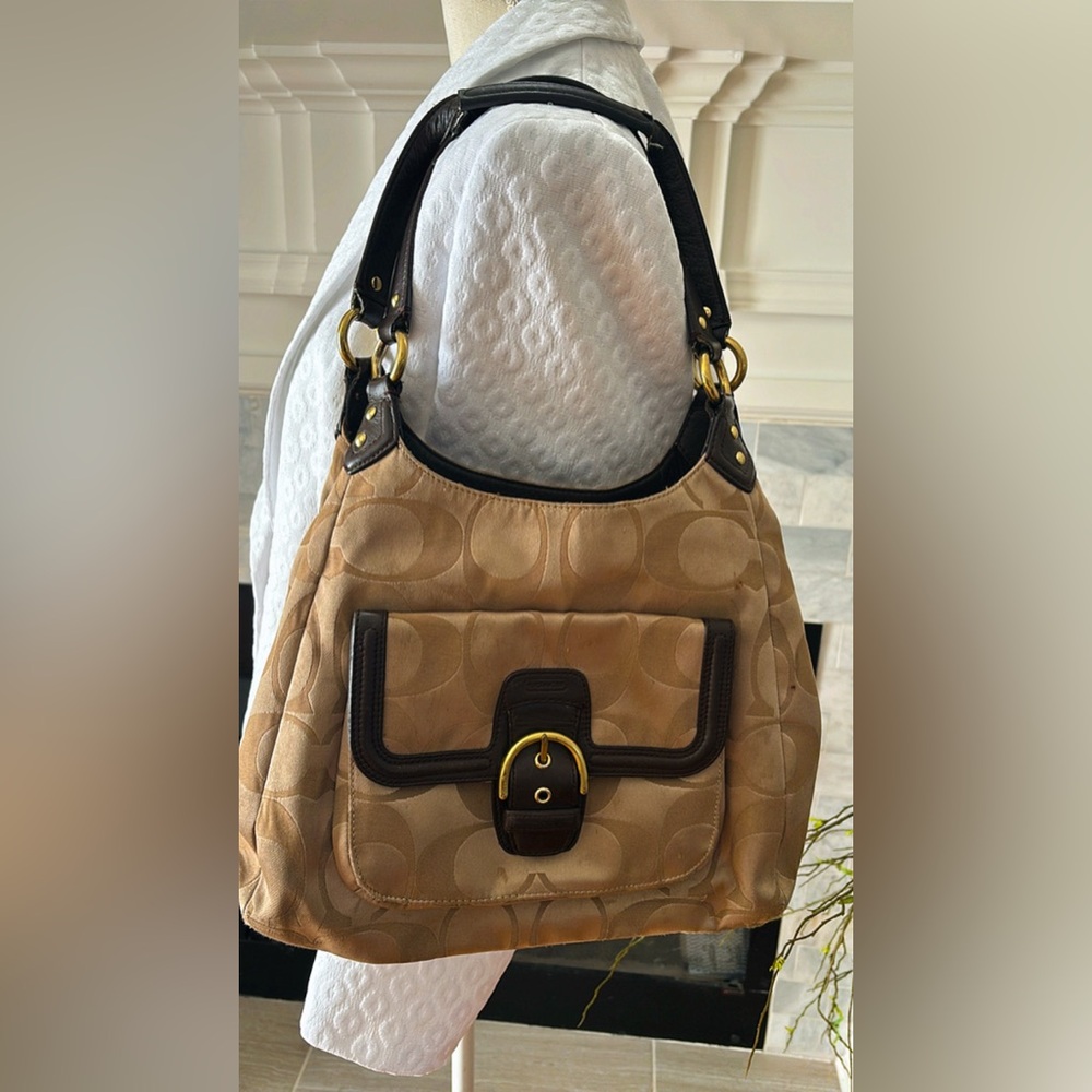 Stylish Tan and Black Women's Bag